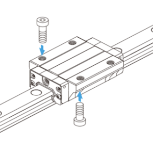 THK LM Guide Standard/Wide/Long Block, Model SHS-C